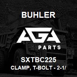 SXTBC225 Buhler Clamp, T-Bolt - 2-1/8 - 2-5/16 | AGA Parts