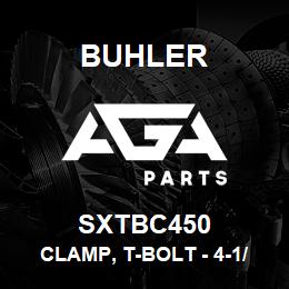 SXTBC450 Buhler Clamp, T-Bolt - 4-1/2 ID | AGA Parts