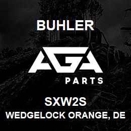 SXW2S Buhler Wedgelock Orange, Deutsch - 2-way Plug | AGA Parts