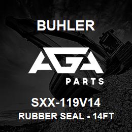 SXX-119V14 Buhler Rubber Seal - 14ft | AGA Parts