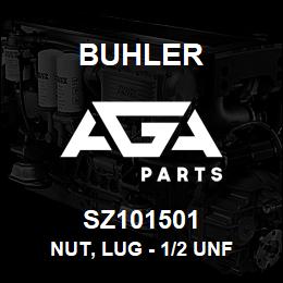 SZ101501 Buhler Nut, Lug - 1/2 UNF | AGA Parts