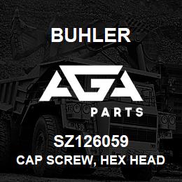 SZ126059 Buhler Cap Screw, Hex Head - 5/16-18 UNC x 3 Gr-5 | AGA Parts