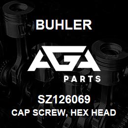 SZ126069 Buhler Cap Screw, Hex Head - 3/8 x 1-3/4 NC Gr5 | AGA Parts