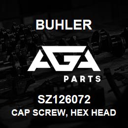 SZ126072 Buhler Cap Screw, Hex Head - 3/8 x 2-1/2 NC Gr5 | AGA Parts
