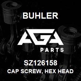 SZ126158 Buhler Cap Screw, Hex Head - 3/8 x 1-1/4 UNC Gr-5 | AGA Parts