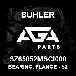 SZ65052MSCI000 Buhler Bearing, Flange - 52mm (3 Bolt) | AGA Parts