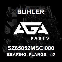 SZ65052MSCI000 Buhler Bearing, Flange - 52mm (3 Bolt) | AGA Parts