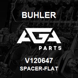 V120647 Buhler SPACER-FLAT | AGA Parts
