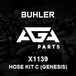 X1139 Buhler Hose Kit C (Genesis) | AGA Parts