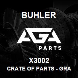 X3002 Buhler Crate of Parts - Grapple Assembly (C3000/C3001) | AGA Parts