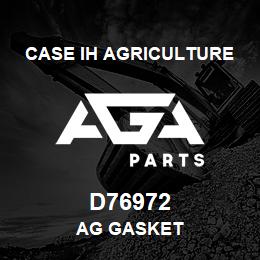 D76972 Case IH Agriculture AG GASKET | AGA Parts