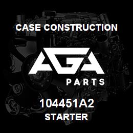 104451A2 Case Construction STARTER | AGA Parts