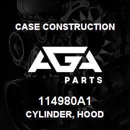 114980A1 Case Construction CYLINDER, HOOD | AGA Parts