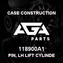 118900A1 Case Construction PIN, LH LIFT CYLINDER | AGA Parts