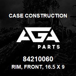 84210060 Case Construction Rim, Front, 16.5 x 9.75 | AGA Parts