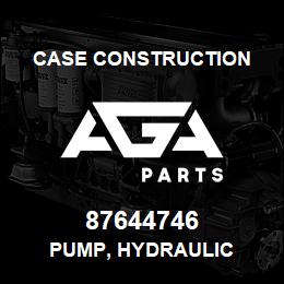 87644746 Case Construction PUMP, HYDRAULIC | AGA Parts