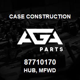 87710170 Case Construction HUB, MFWD | AGA Parts