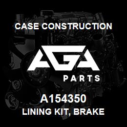 A154350 Case Construction LINING KIT, BRAKE | AGA Parts