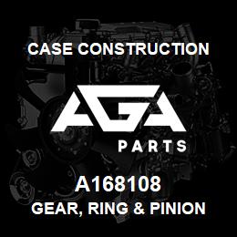 A168108 Case Construction GEAR, RING & PINION | AGA Parts
