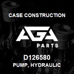 D126580 Case Construction PUMP, HYDRAULIC | AGA Parts