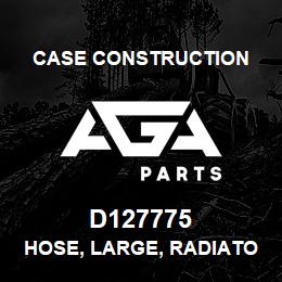 D127775 Case Construction HOSE, LARGE, RADIATOR | AGA Parts