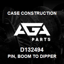 D132494 Case Construction PIN, BOOM TO DIPPER | AGA Parts