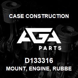D133316 Case Construction MOUNT, ENGINE, RUBBER | AGA Parts