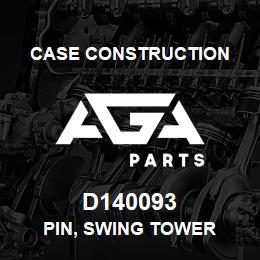D140093 Case Construction PIN, SWING TOWER | AGA Parts
