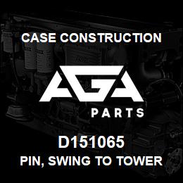 D151065 Case Construction PIN, SWING TO TOWER | AGA Parts