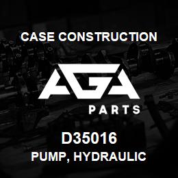 D35016 Case Construction PUMP, HYDRAULIC | AGA Parts