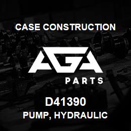 D41390 Case Construction PUMP, HYDRAULIC | AGA Parts