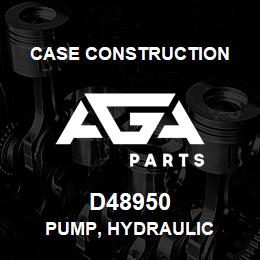 D48950 Case Construction PUMP, HYDRAULIC | AGA Parts