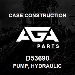 D53690 Case Construction PUMP, HYDRAULIC | AGA Parts