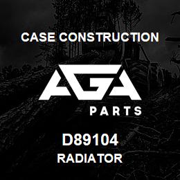 D89104 Case Construction RADIATOR | AGA Parts