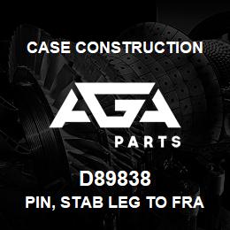 D89838 Case Construction PIN, STAB LEG TO FRAME | AGA Parts