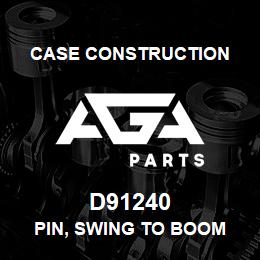 D91240 Case Construction PIN, SWING TO BOOM | AGA Parts