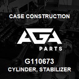 G110673 Case Construction CYLINDER, STABILIZER | AGA Parts