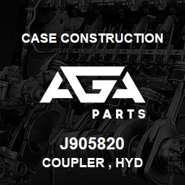 J905820 Case Construction COUPLER , HYD | AGA Parts