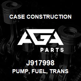 J917998 Case Construction PUMP, FUEL, TRANS | AGA Parts