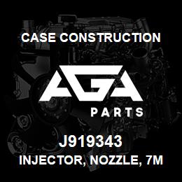 J919343 Case Construction INJECTOR, NOZZLE, 7MM | AGA Parts