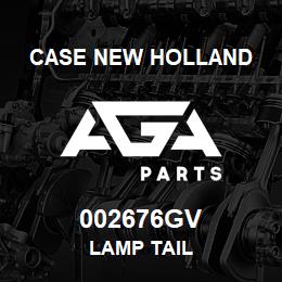 002676GV CNH Industrial LAMP TAIL | AGA Parts