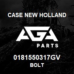 0181550317GV CNH Industrial BOLT | AGA Parts