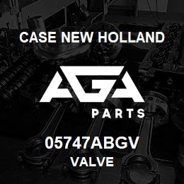 05747ABGV CNH Industrial VALVE | AGA Parts
