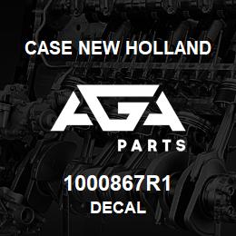 1000867R1 CNH Industrial DECAL | AGA Parts