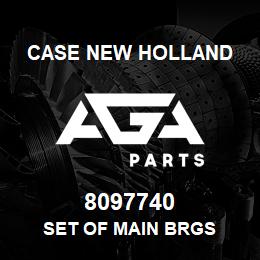 8097740 CNH Industrial SET OF MAIN BRGS | AGA Parts