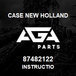 87482122 Case New Holland INSTRUCTIO | AGA Parts