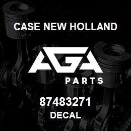 87483271 Case New Holland DECAL | AGA Parts