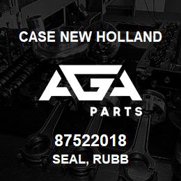 87522018 Case New Holland SEAL, RUBB | AGA Parts