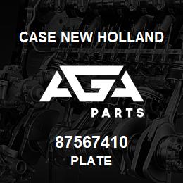 87567410 Case New Holland PLATE | AGA Parts