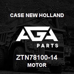 ZTN78100-14 CNH Industrial MOTOR | AGA Parts